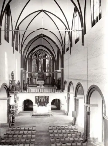 Foto im AK-Format, Brandenburg, Dom, innen 2, um 1970