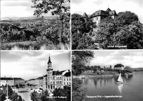 AK, Oelsnitz Vogtl., vier Abb., 1974