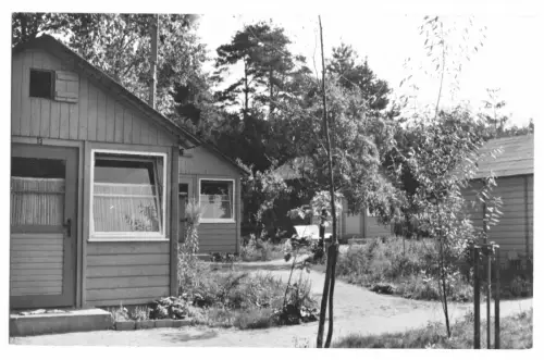 AK, Ostseebad Koserow Usedom, FDGB-Bungalows, 1966