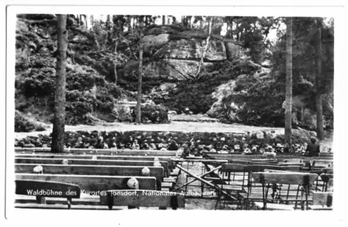 AK, Kurort Jonsdorf, Waldbühne, 1954