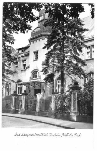 AK, Bad Langensalza, Kurheim Wilhelm Pieck, 1967