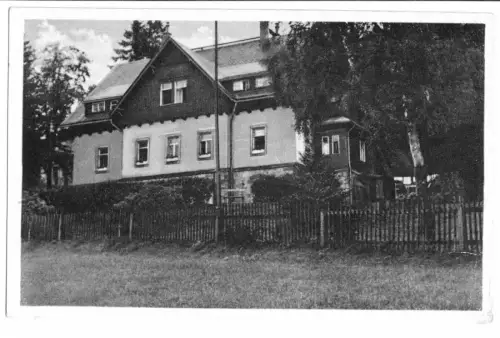 AK, Kurort Bärenfels Osterzgeb., "Haus Misnia", 1954