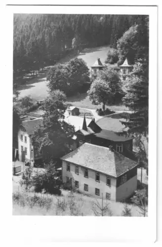 AK, Großbreitenbach Thür., Heim Bad Finkenmühle, 1954