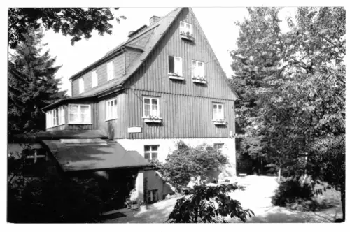 AK, Schellerhau Erzgeb., Heidehof, 1966