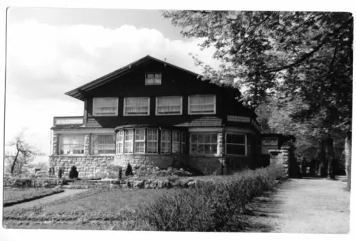 AK, Oberhof Thür., HOG Luisensitz, Echtfoto, 1963