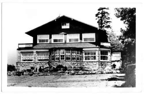 AK, Oberhof Thür., HO-Café "Luisensitz", 1959