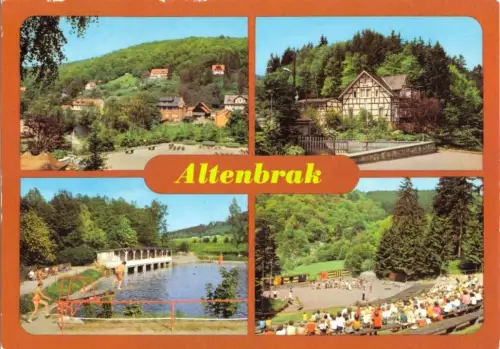 AK, Altenbrak Harz, Kr. Wernigerode, vier Abb., 1983