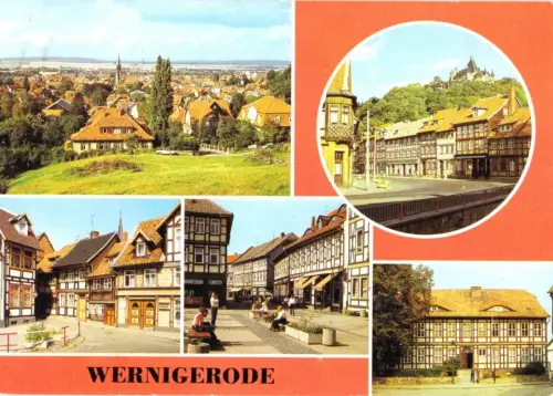 AK, Wernigerode, fünf Abb., 1985