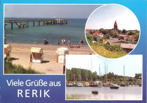 AK, Ostseebad Rerik, drei Abb., gestaltet, 1998