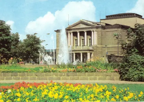 AK, Halle Saale, Theater des Friedens, 1980