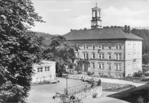 AK, Thermalbad Wiesenbad Erzgeb., Thermalbad, 1970