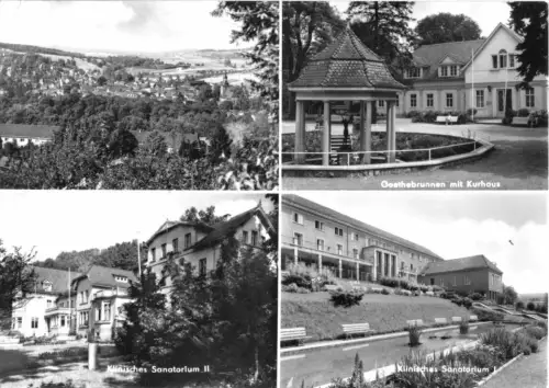 AK, Bad Berka Ilm, vier Abb., 1972