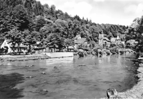 AK, Treseburg Harz, Partie an der Bode, 1967
