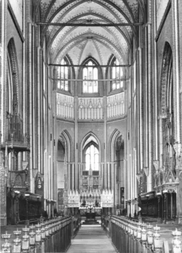 AK, Bad Doberan, Münster, Innenansicht, 1968