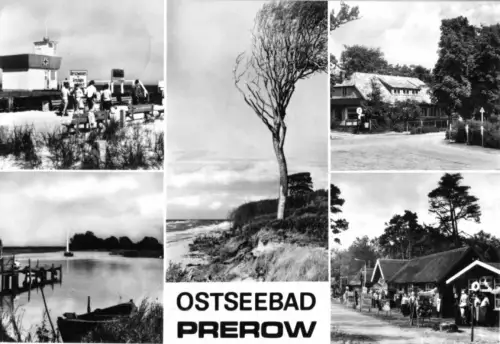 AK, Ostseebad Prerow, fünf Abb., 1978