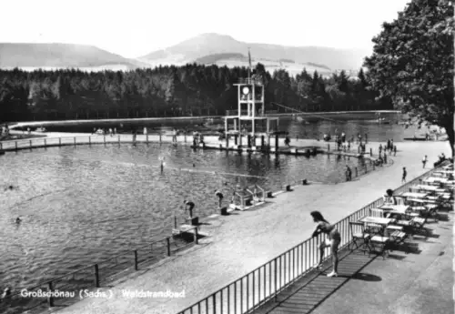 AK, Großschönau, Waldstrandbad, 1968