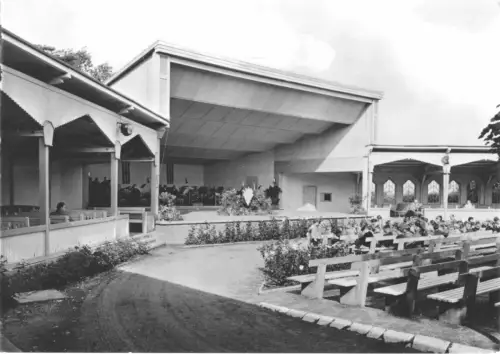 AK, Ostseebad Kühlungsborn, Konzertgarten West, 1968