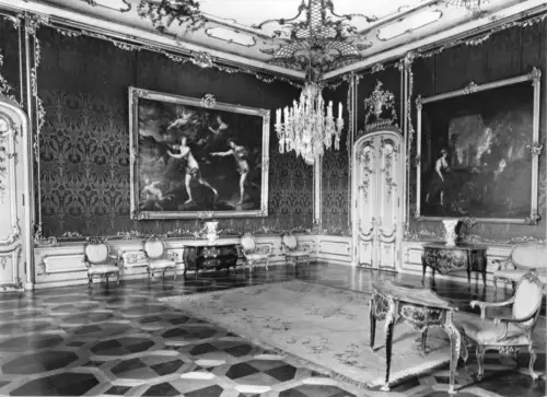 AK, Potsdam Sanssouci, Neues Palais, Rote Kammer, 1967