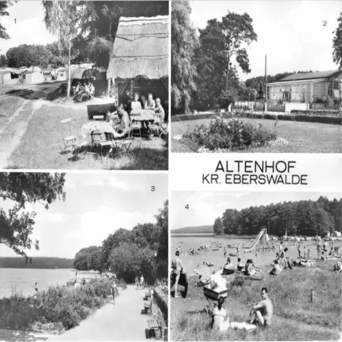 AK, Altenhof Kr. Eberswalde, vier Abb., 1980