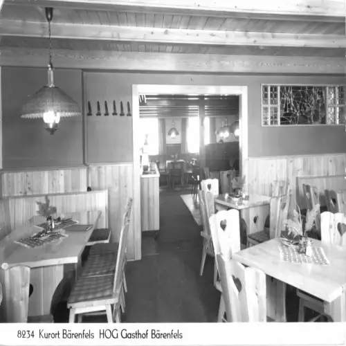 AK, Kurort Bärenfels, HOG Gasthof Bärenfels, Gastraum