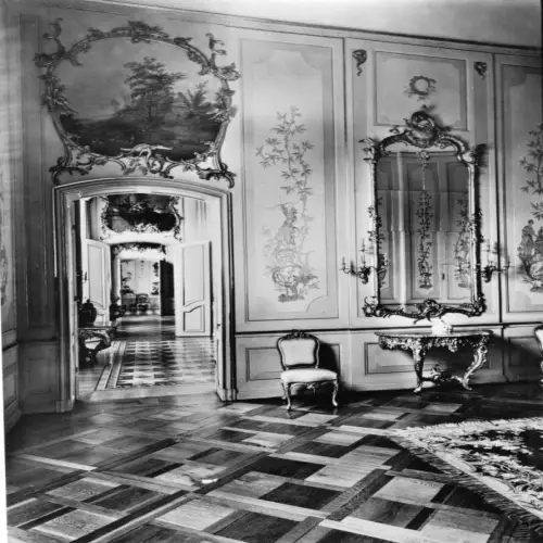 AK, Potsdam Sanssouci, Schloß, Gästezimmer, 1962