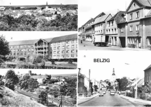 AK, Belzig, fünf Abb., 1980