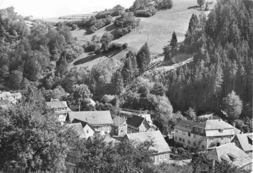 AK, Rohrbach Kr. Rudolstadt, Teilansicht, 1980