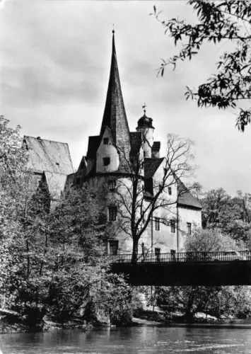 AK, Hartenstein Kr. Zwickau, Wasserburg Stein, 1976