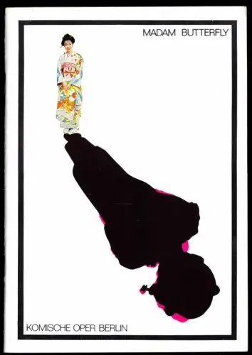 Theaterprogramm, Komische Oper Berlin, Madame Butterfly, 1986