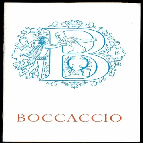 Theaterprogramm, Metropol Theater Berlin, Boccaccio, 1972/73
