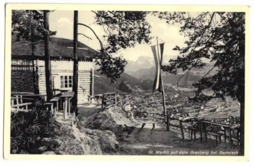 AK, Restaurant St. Martin a.d. Grasberg bei Garmisch
