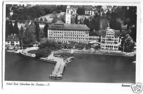 AK, Lindau Bodensee, Hotel Bad Schachen, Luftbild, 1939