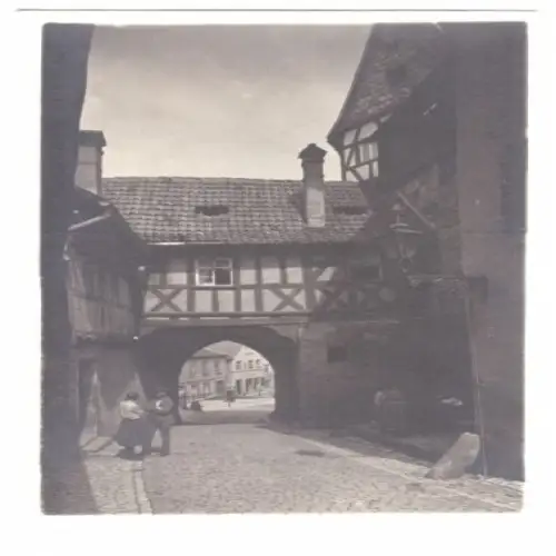 AK, Kronach, Bamberger Tor, 1927