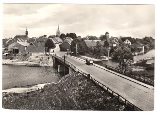 AK, Lenzen Elbe, Partie am Seetor, 1968