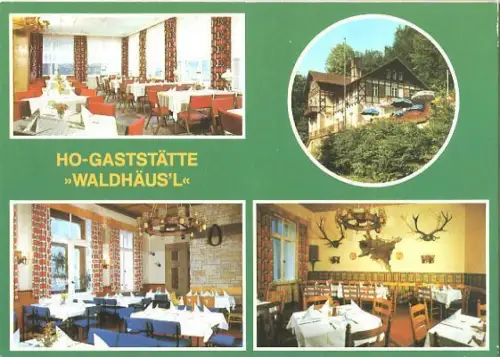 AK, Bad Schandau Kr. Pirna, HOG "Waldhäus'l", 1990