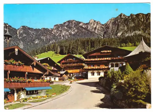 AK, Alpbach, Straßenpartie, 1978