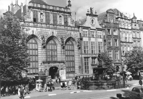 AK, Gdansk, Danzig, Dlugi Tark, Der lange Markt, 1966