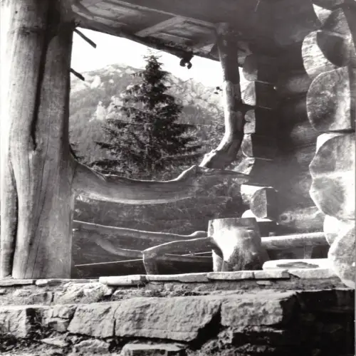 AK, Tatry, Tatra, Widok z schriniska na Hali Ornak, Blick z. Hali Ornak, um 1970