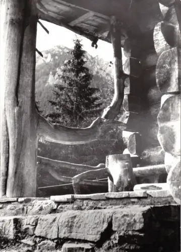 AK, Tatry, Tatra, Widok z schriniska na Hali Ornak, Blick z. Hali Ornak, um 1970