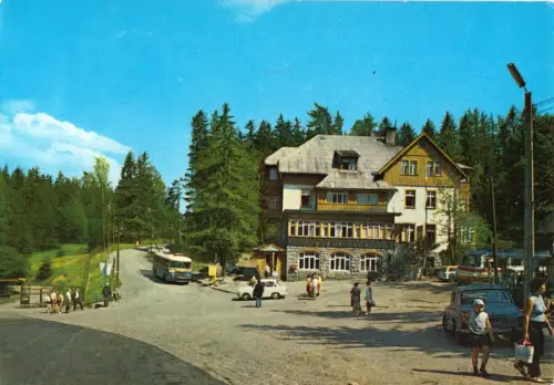 AK, Karpacz, Krummhübel, Hotel turystyczny "Bialy Jar", Touristenhotel, 1972