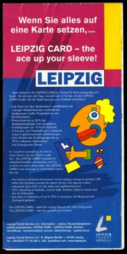 Innenstadtplan, Leipzig, 2000