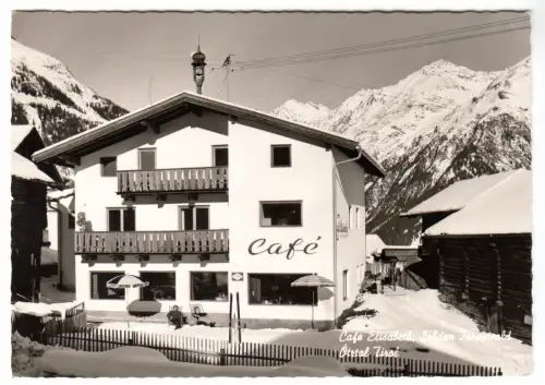 AK, Sölden Innerwald, Café Elisabeth, 1966