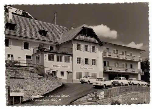 AK, Krakauhintermühlen, Gasthaus und Pension Stiller, Krakauebene, 1967