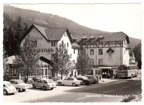 AK, Krapfenberg, Thermalbad-Wildbad Einöd, belebt, 1967