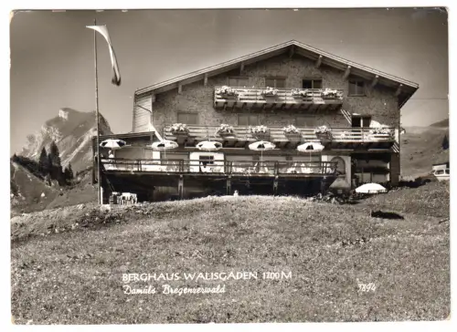 AK, Danüls, Berghaus Walisgaden, um 1963