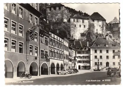 AK, Feldkirch, Neustadt, Straßenpartie, um 1960