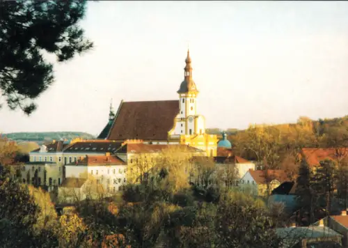 AK, Neuzelle, Blick zum ehemaligen Zisterzienserkloster, um 1992