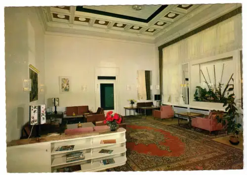 AK, Bad Harzburg, Bodes Hotel, Salon, 1969