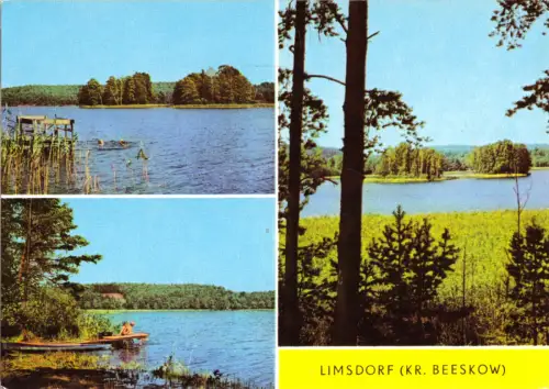 AK, Limsdorf Kr. Beeskow, drei Abb., 1977