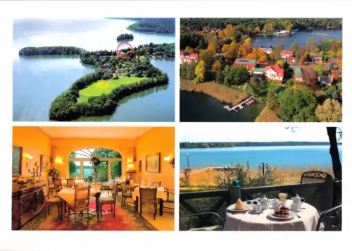 AK, Bad Saarow, Landhaus "Alte Eichen", vier Abb., um 2000